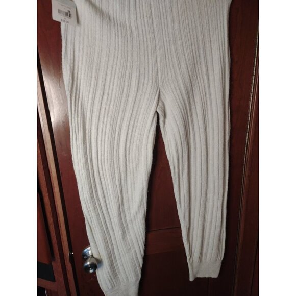 Tranquil & Tru Lounge Pants Size M White Drawstring - Picture 4 of 4